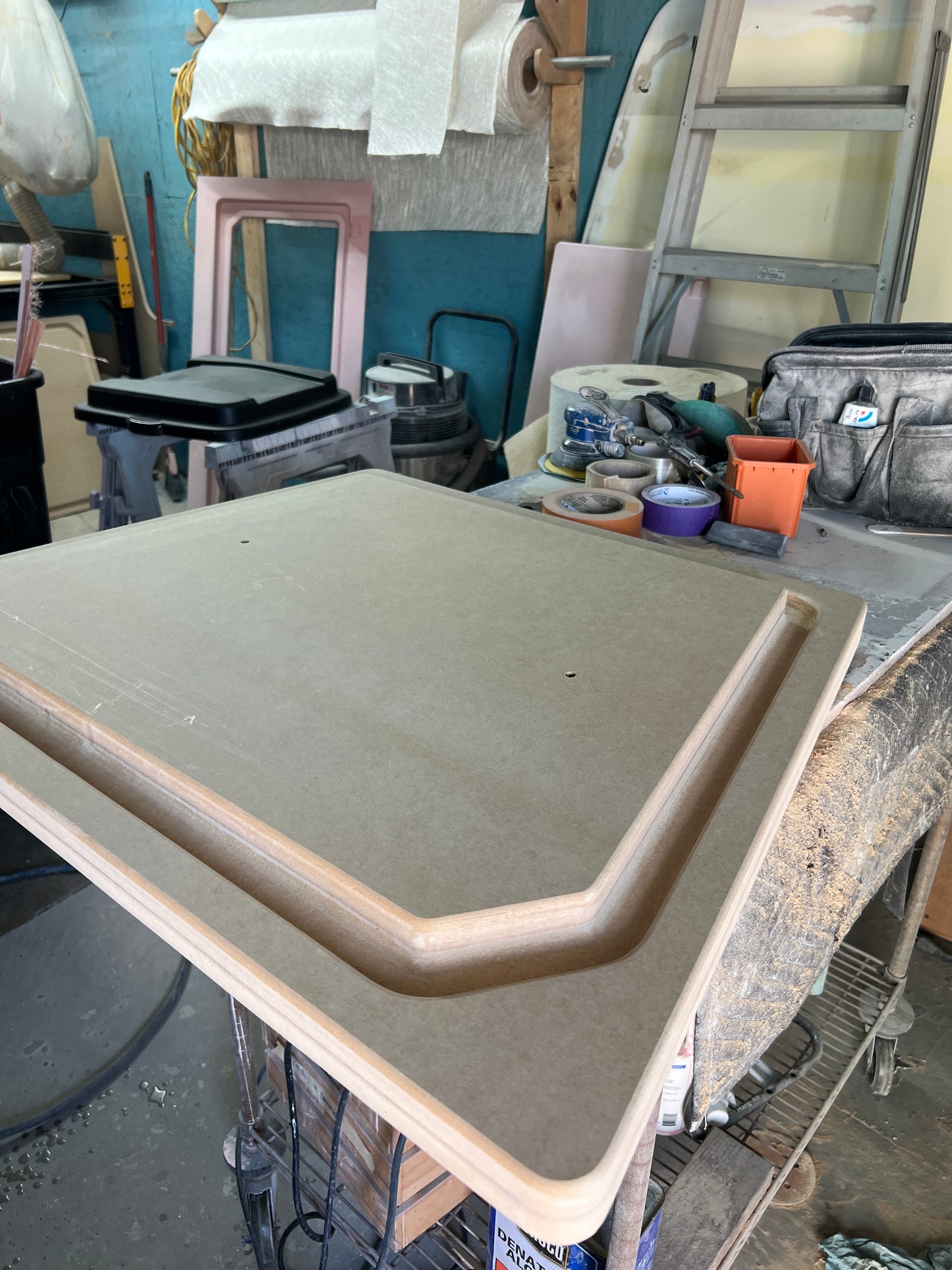 DIY Custom MDF Wood Hatch Molds