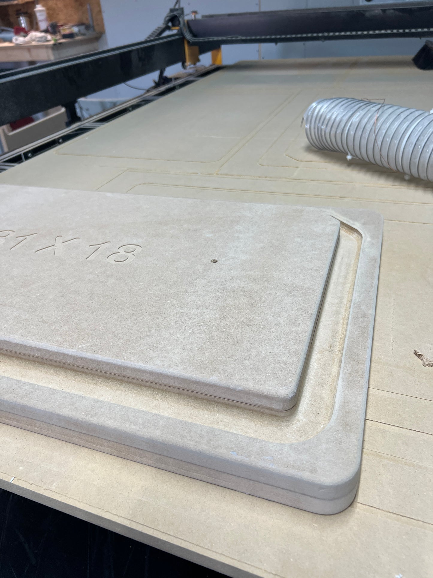 DIY Custom MDF Wood Hatch Molds