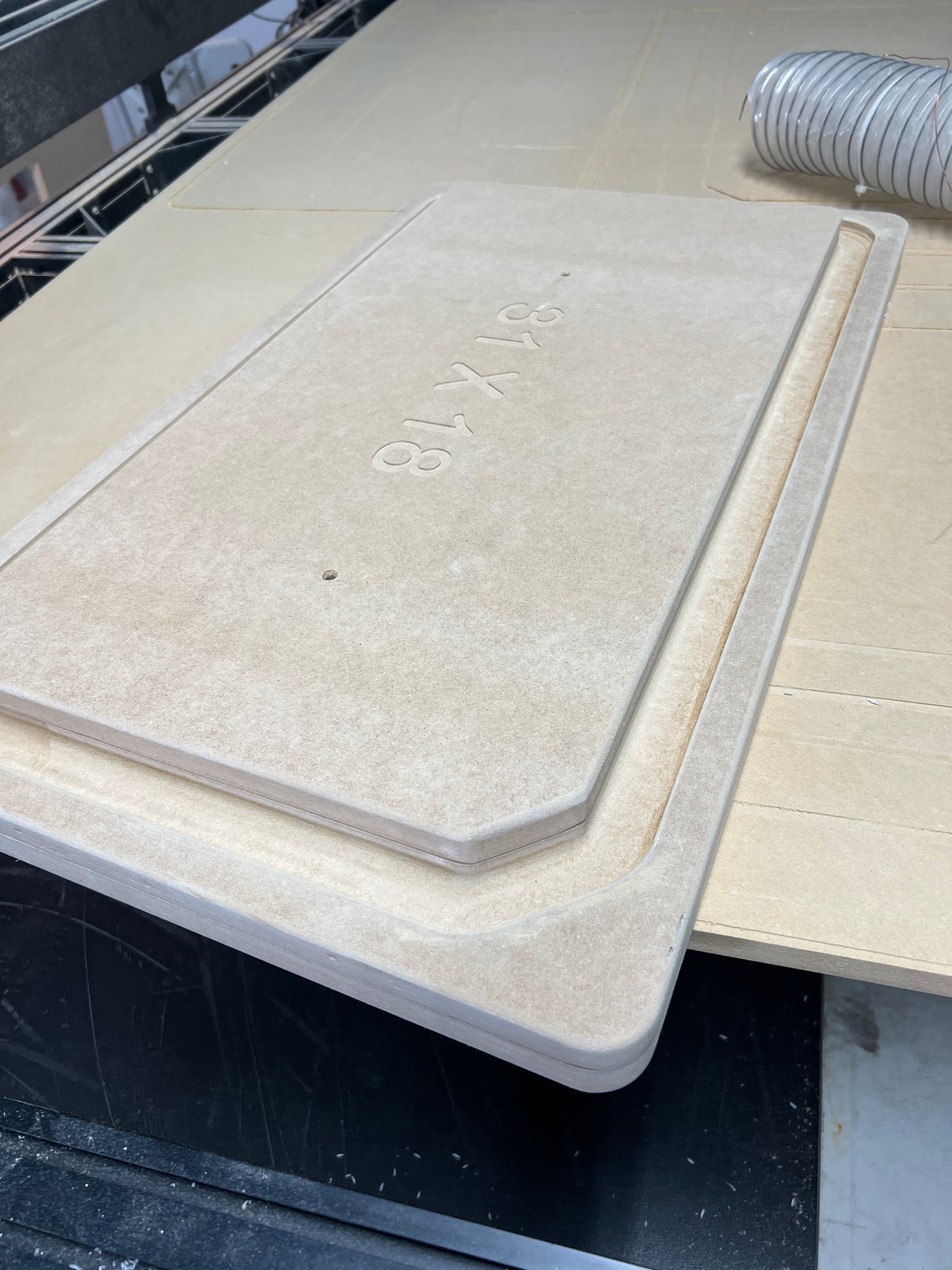 DIY Custom MDF Wood Hatch Molds