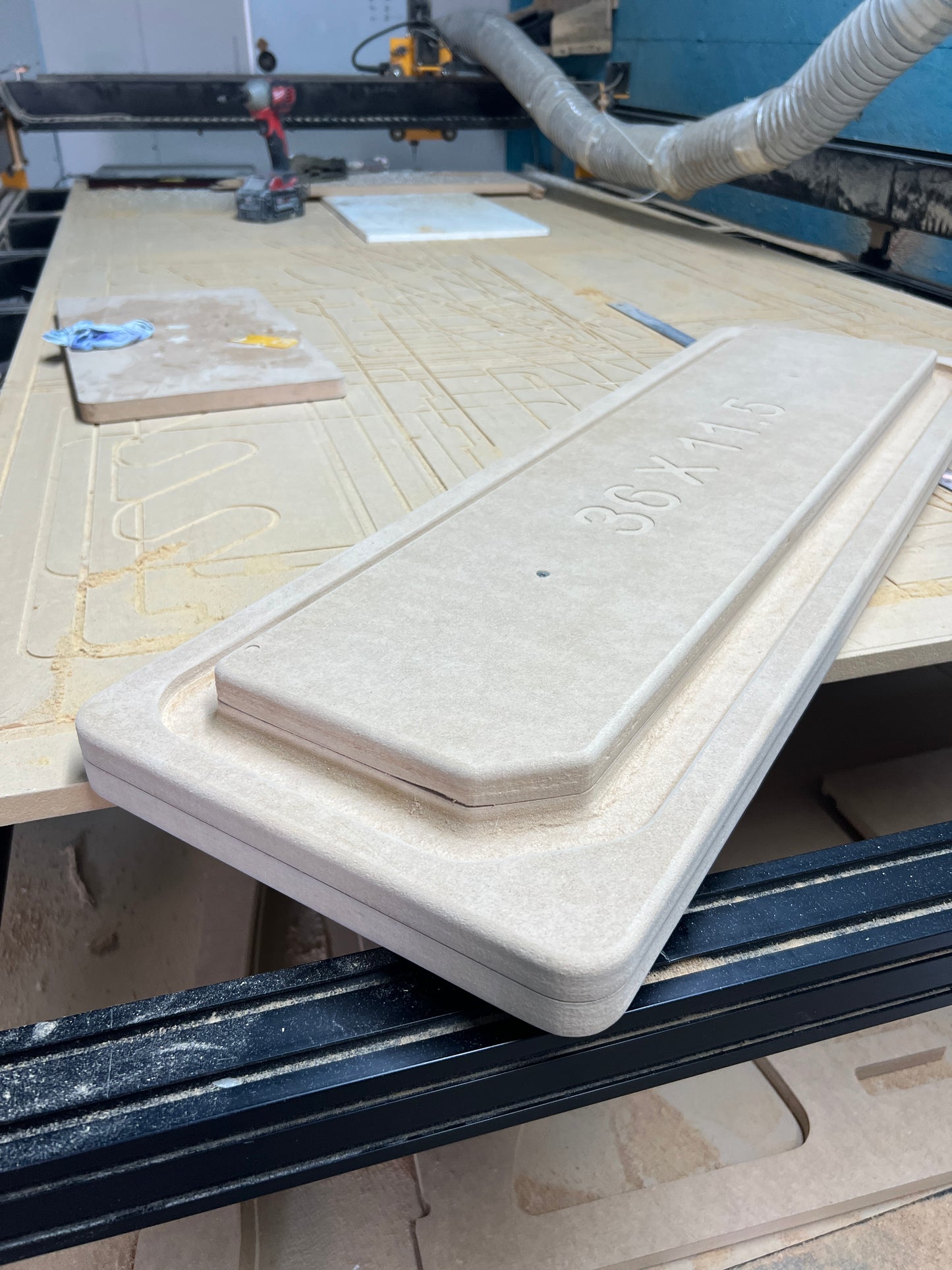 DIY Custom MDF Wood Hatch Molds