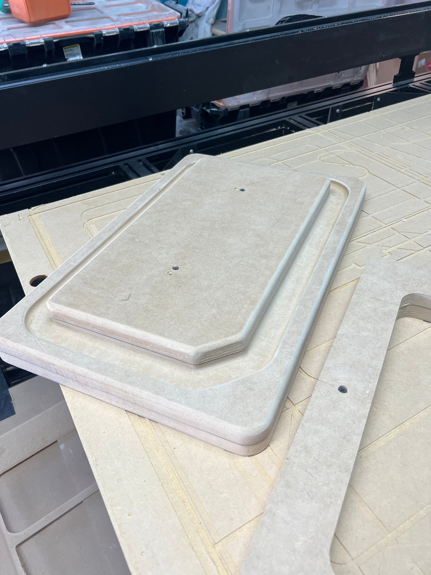 DIY Custom MDF Wood Hatch Molds
