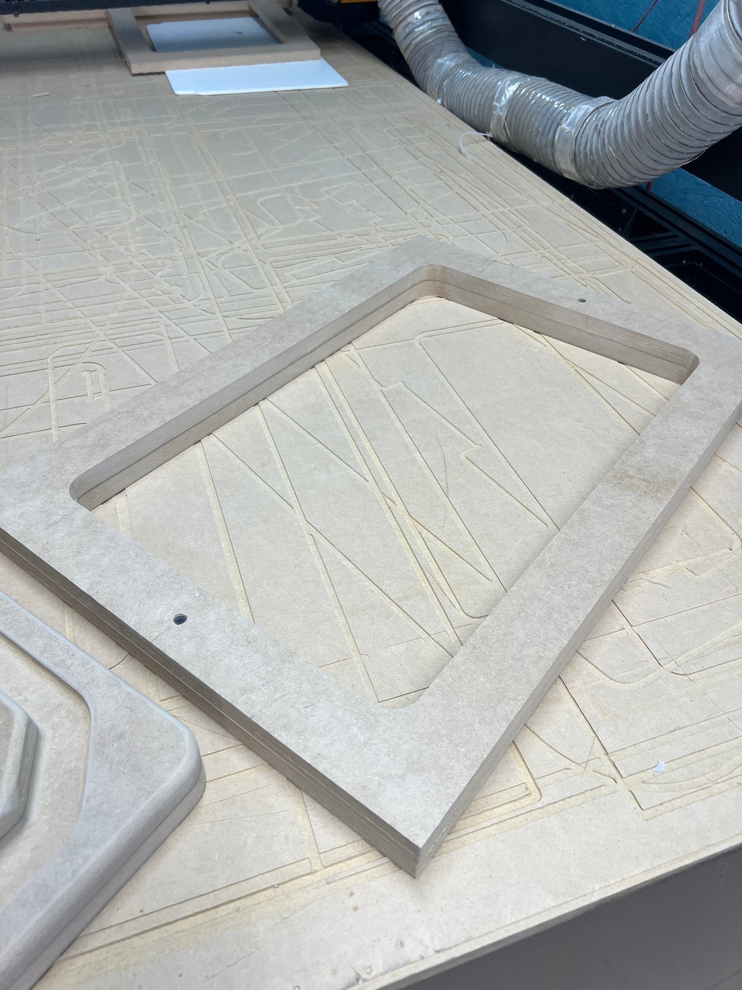 DIY Custom MDF Wood Hatch Molds
