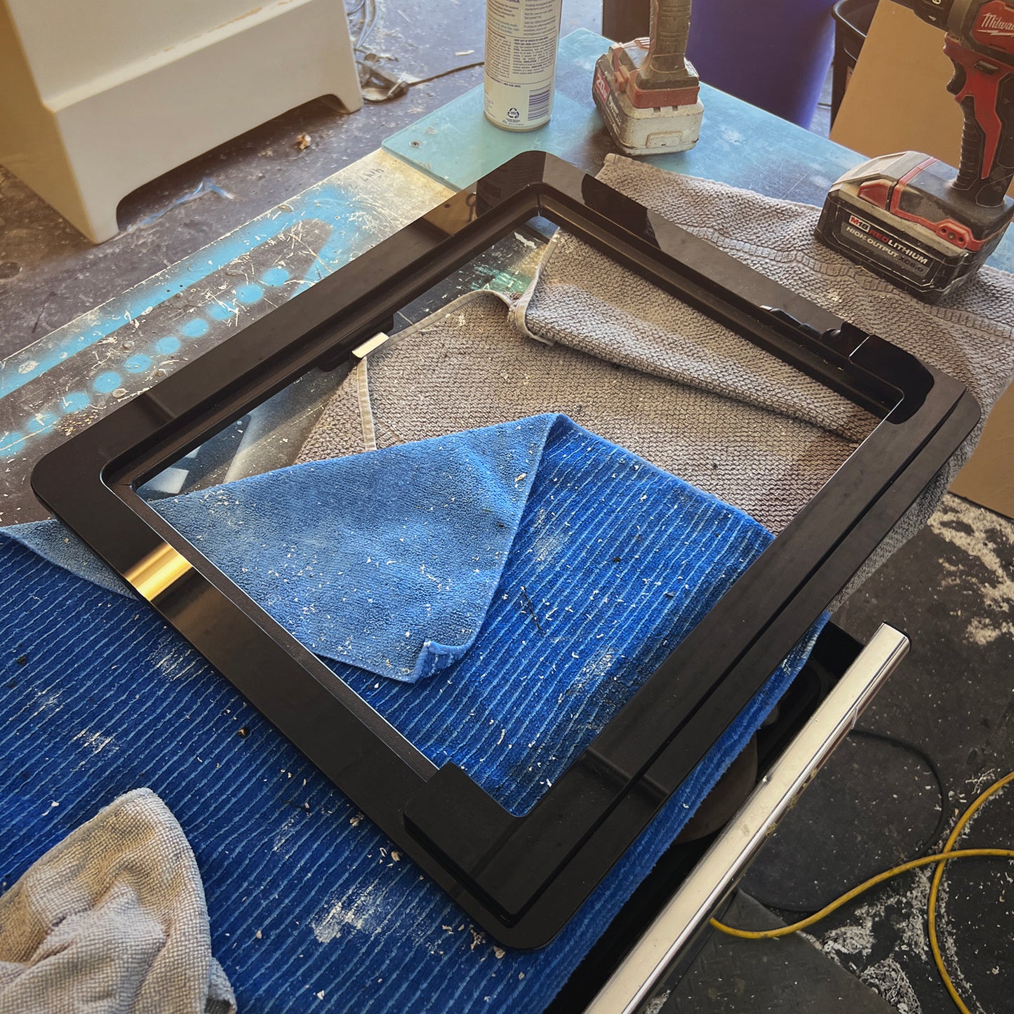 removable door acrylic console door