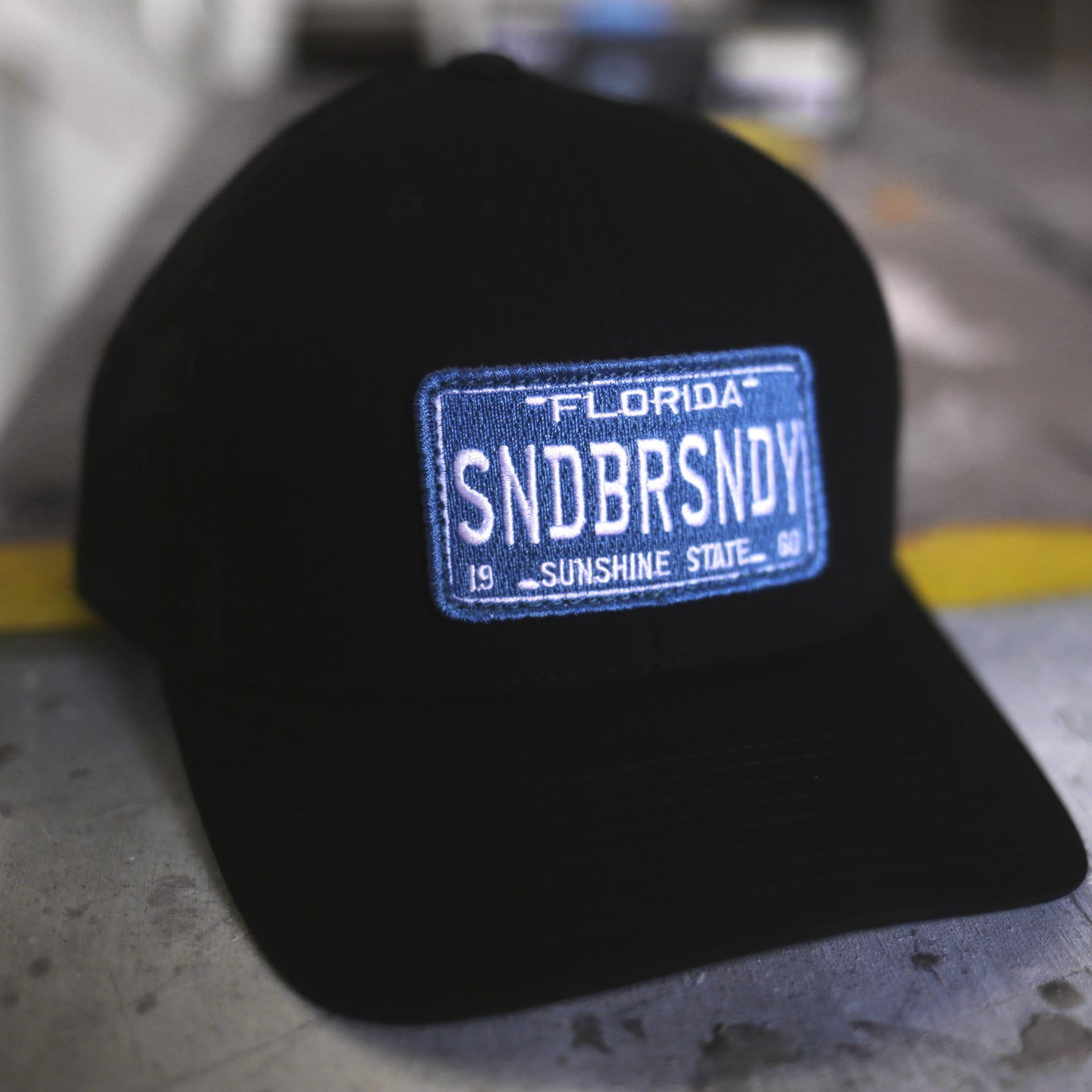 Sandbar Sundays Curved Bill Black