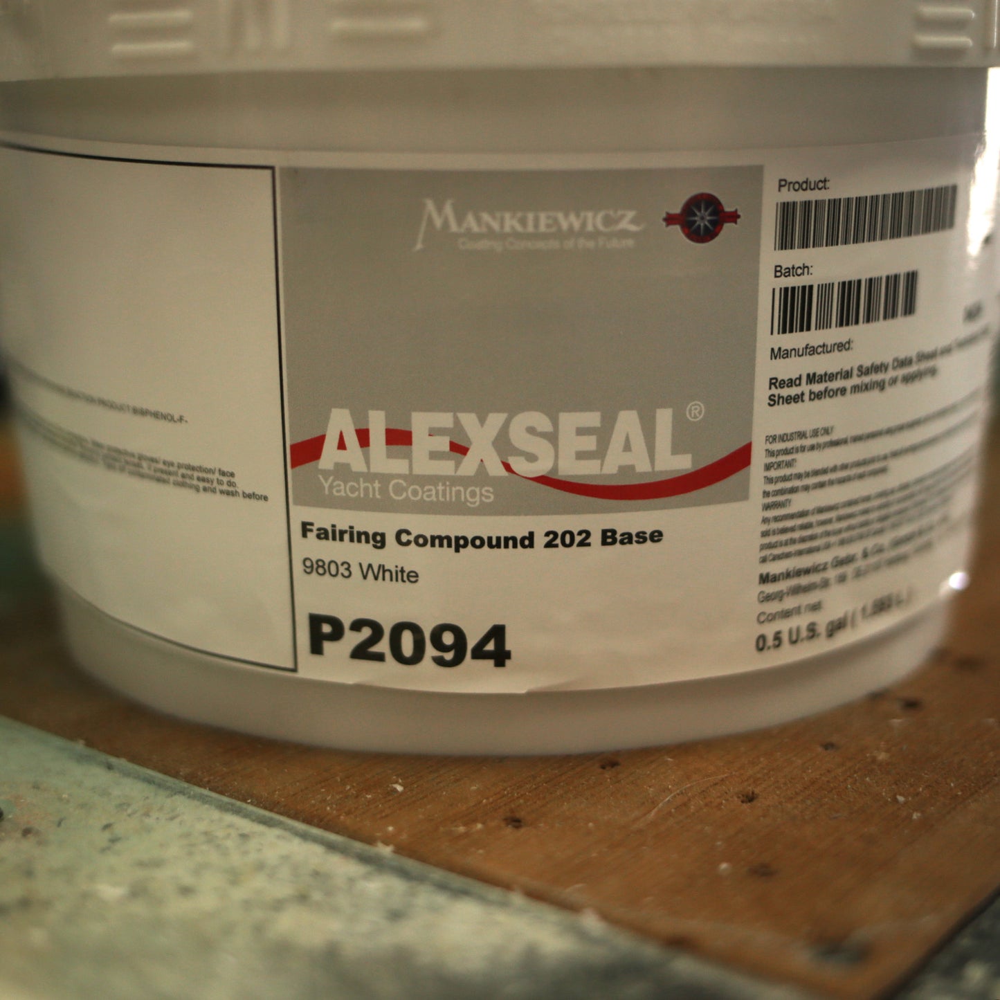 alexseal 202 epoxy compound white base
