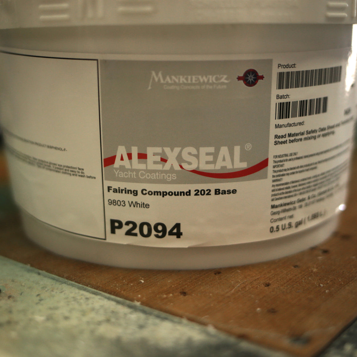 Alexseal 202 Lightweight Epoxy Fairing Compound Boat Crafters Company