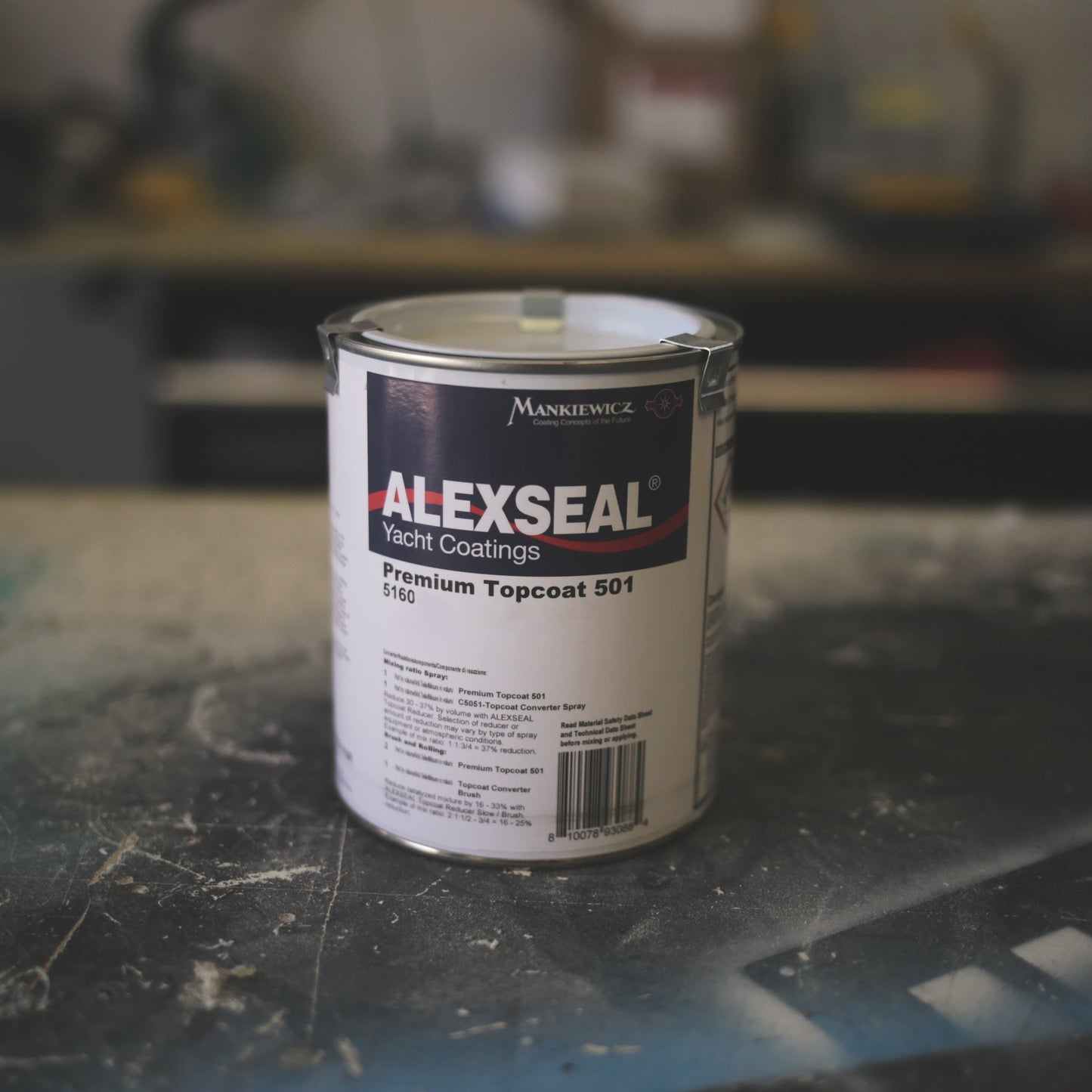 alexseal 501 polyurethane marine yacht coating paint