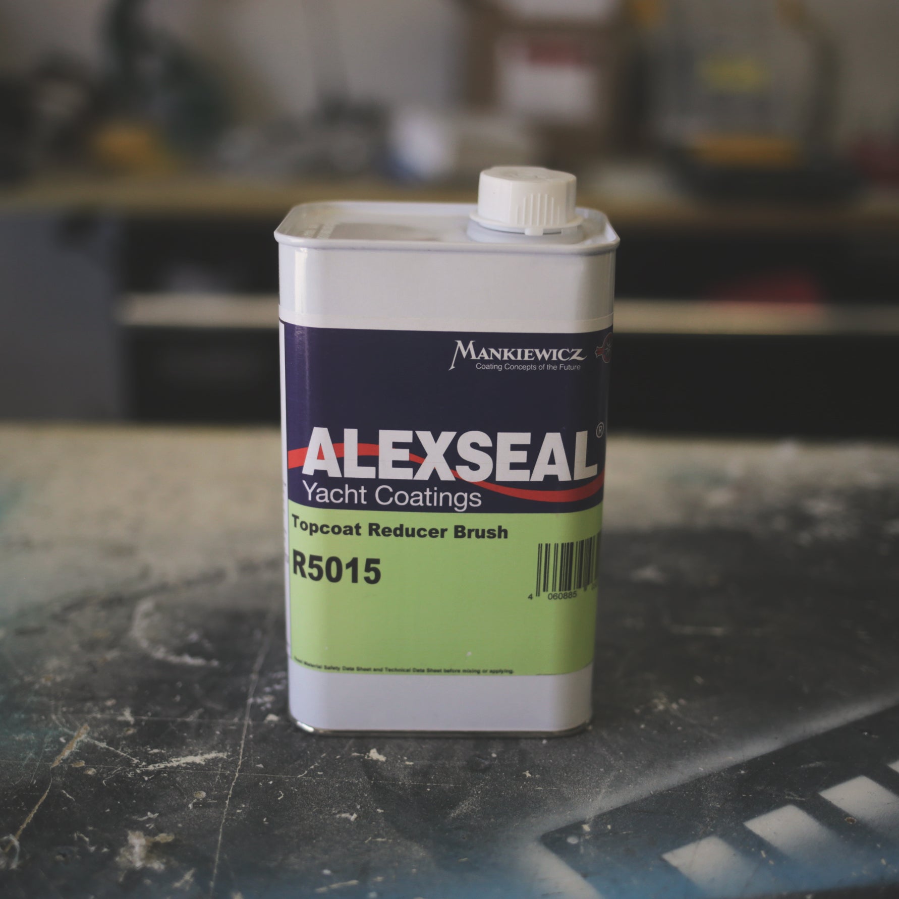 alexseal 501 topcoat paint roller brush reducer