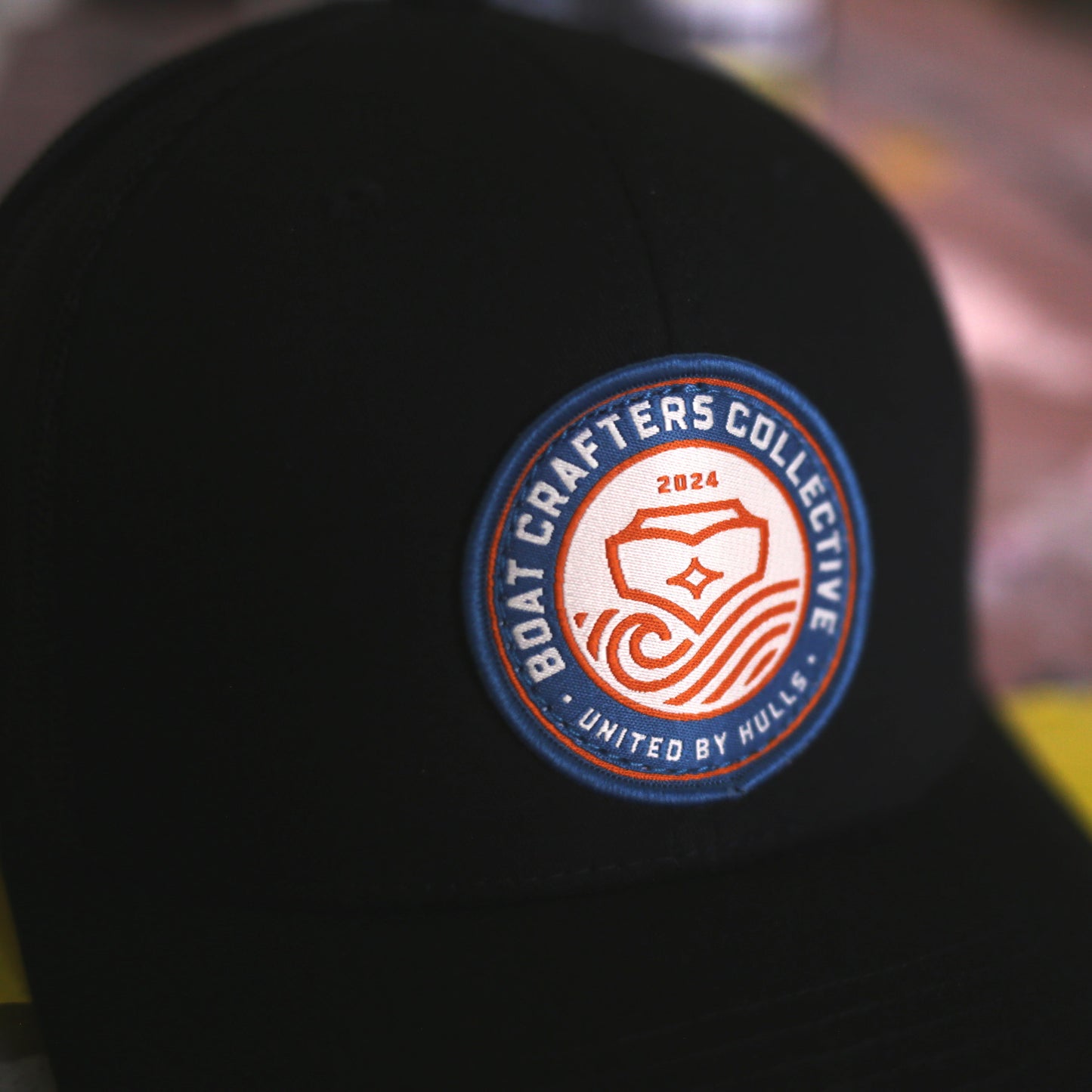 BCC Badge Logo Curved Bill Black
