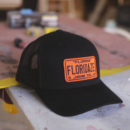 florida licence plate boating lifesatyle hat