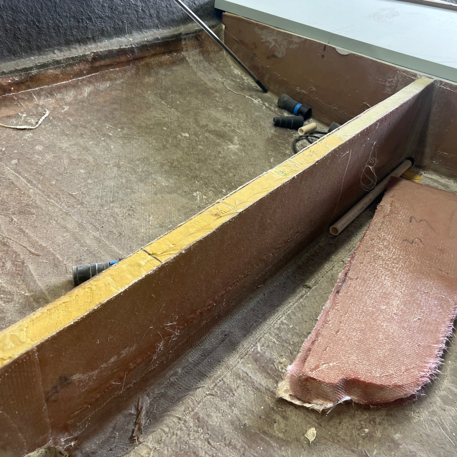1.5" foam coring used for boat stringers