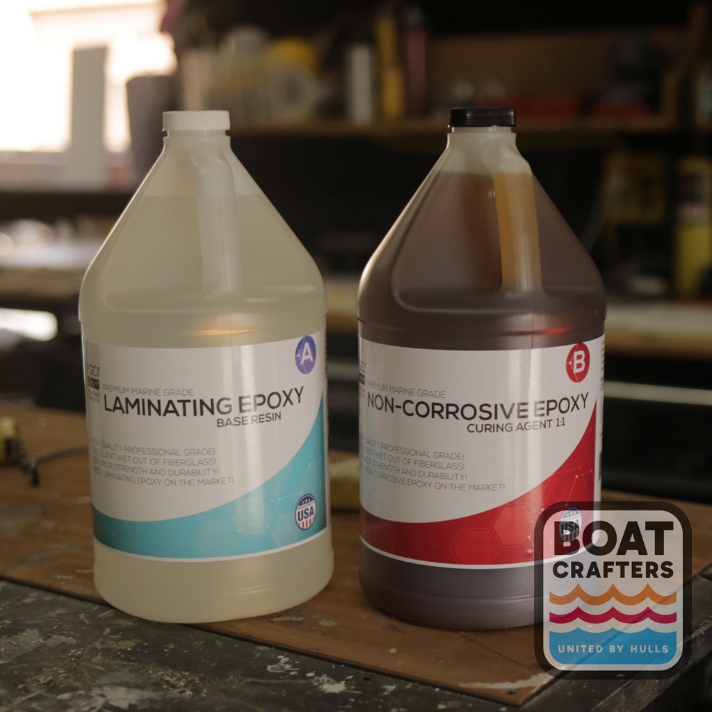 laminating epoxy resin 1:1 mix boat marine grade