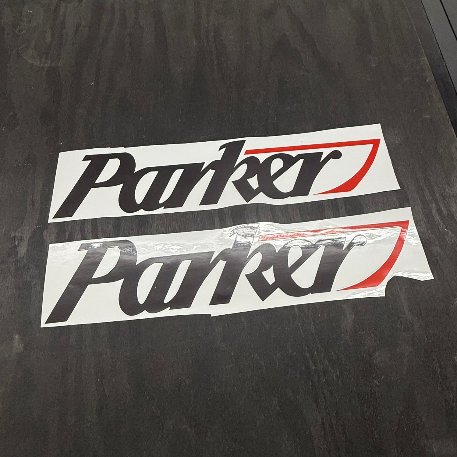 parker boats reproduction marine decals