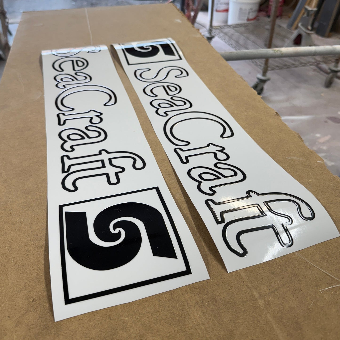 seacraft marine boat decals
