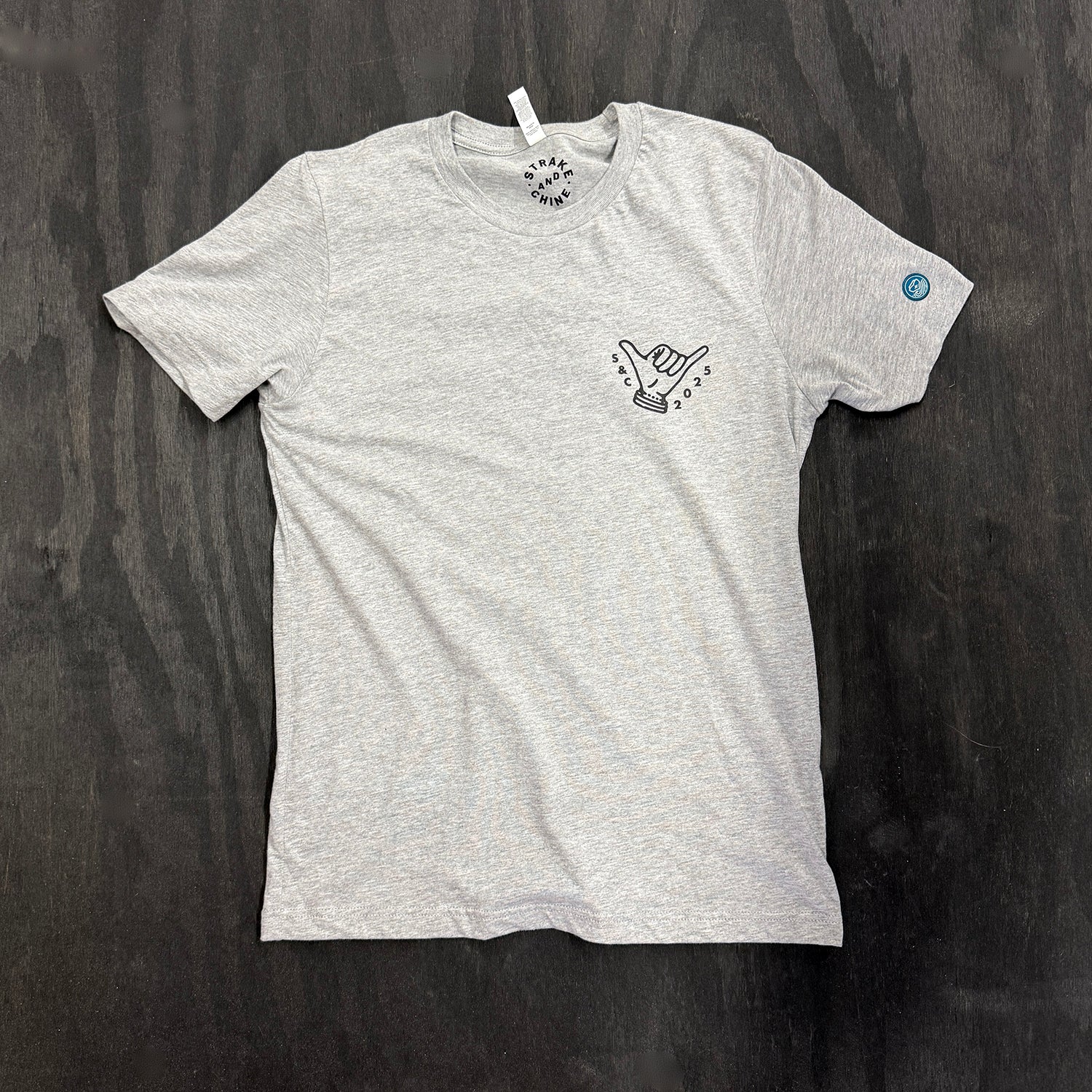 strake & chine tuna fishing boating lifestyle tshirt
