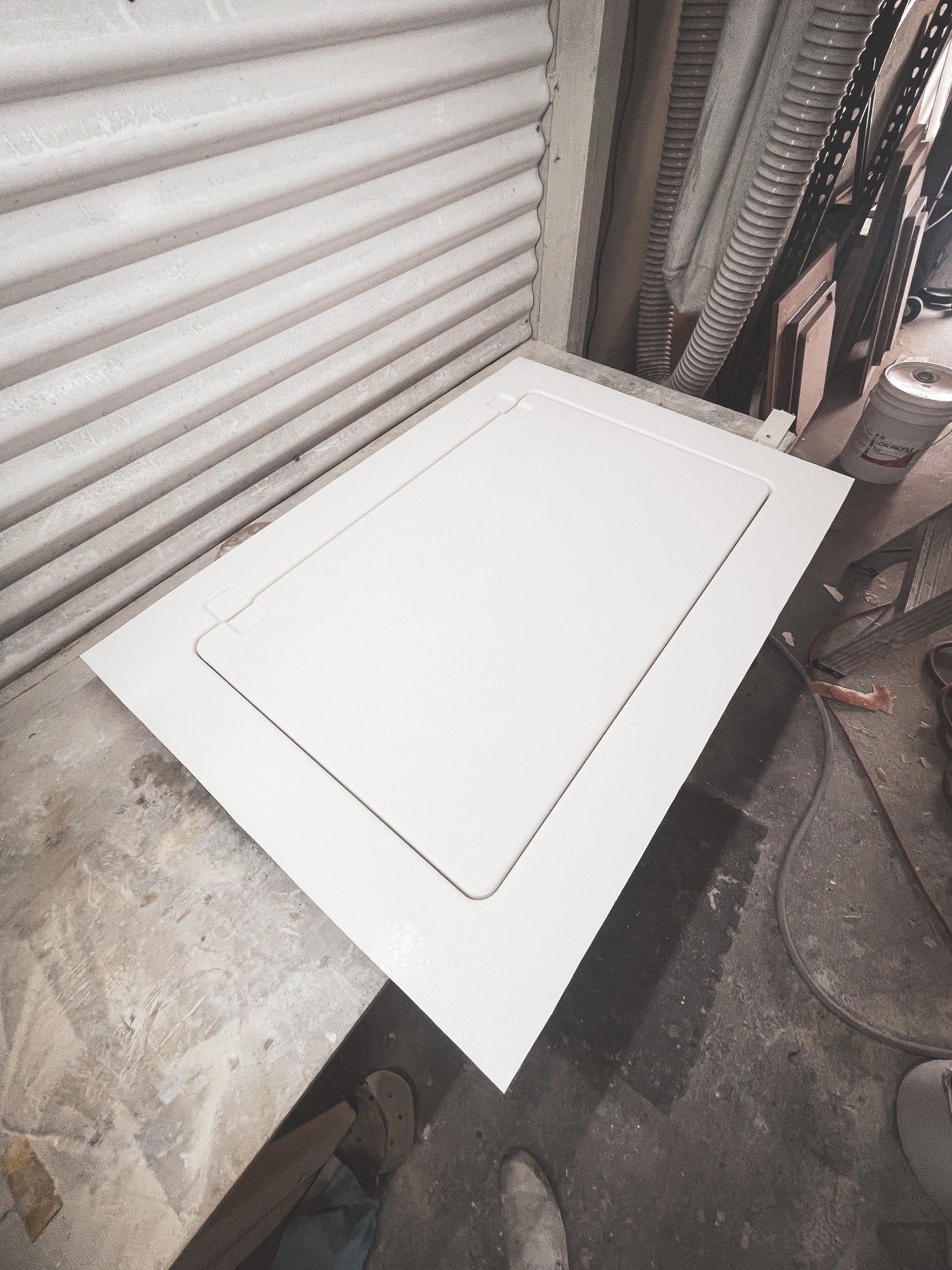 fiberglass boat floor deck hatch and lid